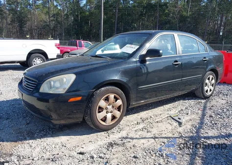 2007 Kia Optima Lx из США, поврежденный, VIN KNAGE123X75111498